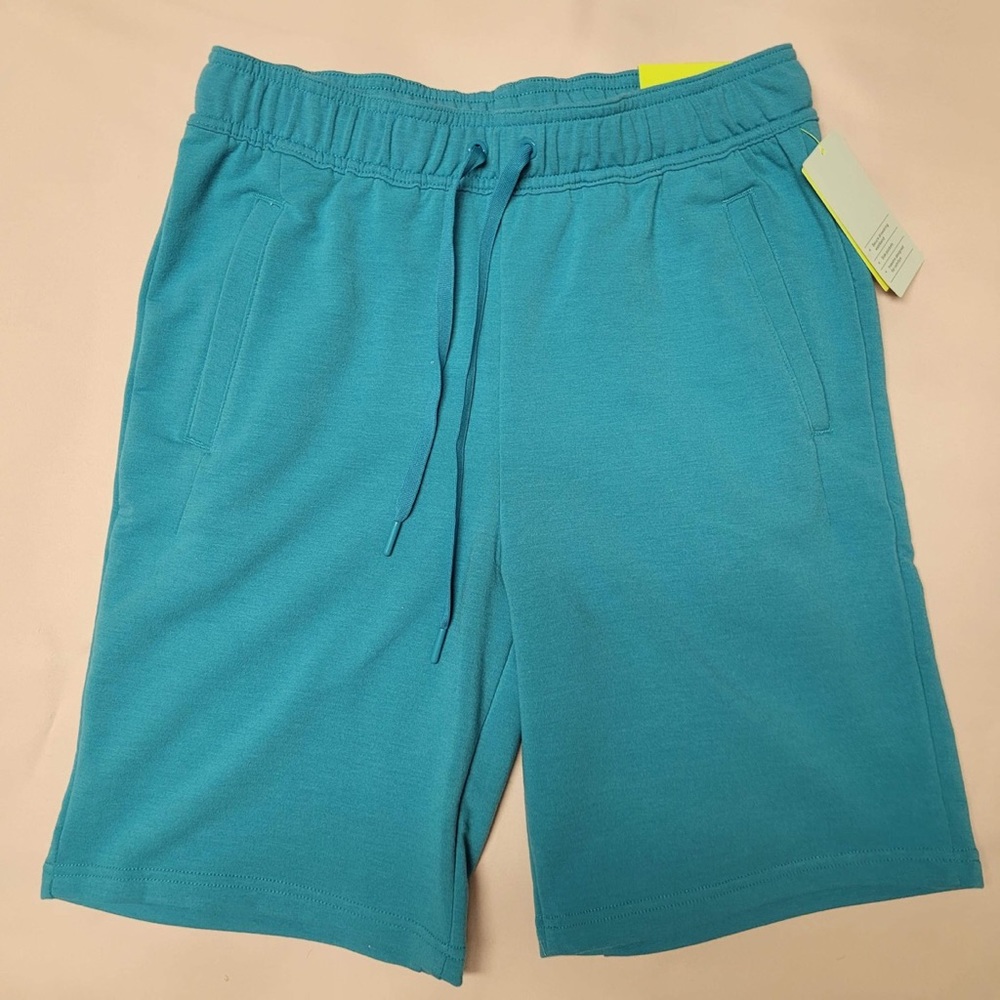 NWT Men’s Soft Gym Shorts in Teal - All In Motion